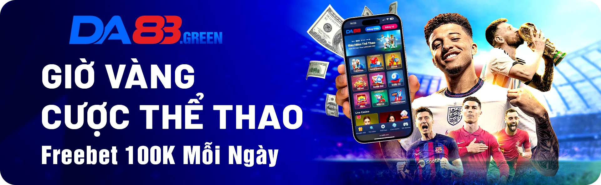 DA88 giờ vàng cược thể thao