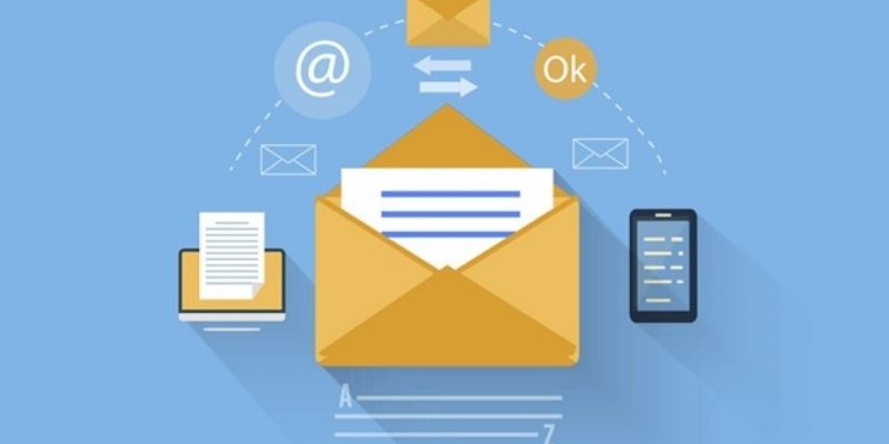 Liên hệ qua email giúp bạn dễ dàng đề cập vấn đề gặp phải