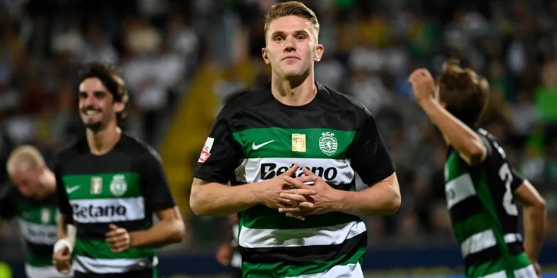 Viktor Gyokeres đang có phong độ ghi bàn cực khủng trong màu áo Sporting